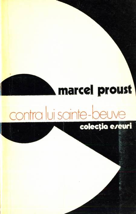 Marcel Proust - Contra lui Sainte-Beuve