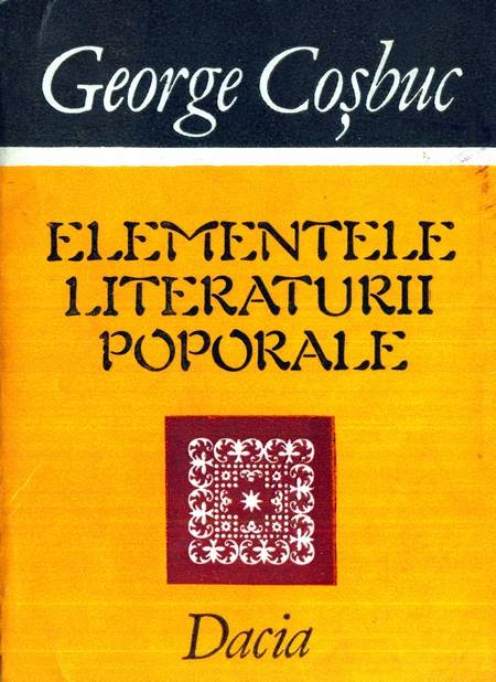 George Coșbuc - Elementele literaturii poporale
