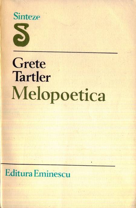 Grete Tartler - Melopoetica