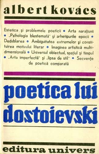 Albert Kovacs - Poetica lui Dostoievski