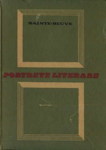Charles Augustin Sainte-Beuve - Portrete literare