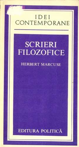 Herbert Marcuse - Scrieri filozofice