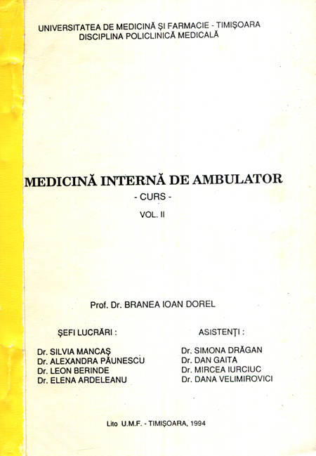 I. Branea - Medicină internă de laborator - Curs - Vol. 2