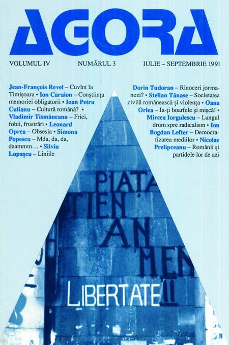 Agora - Vol. IV, Nr. 3 - 1991