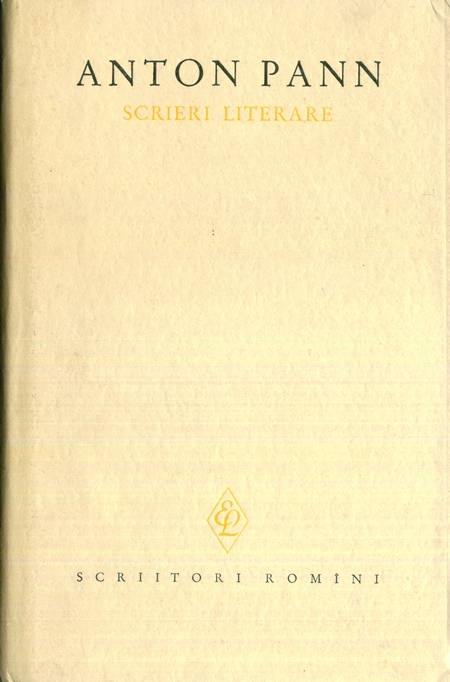 Anton Pann - Scrieri literare, vol. 3